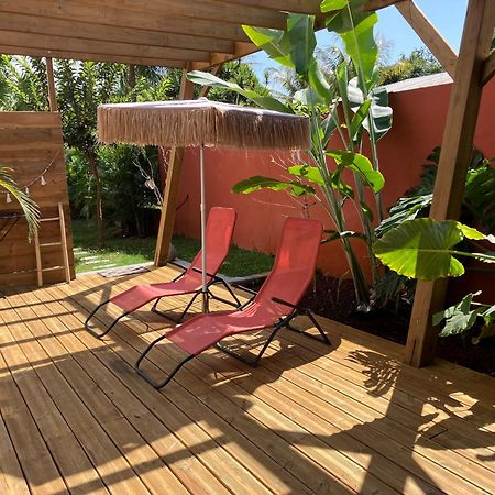 Kazacoco Bungalow A 5 Min A Pieds Du Lagon La Saline Le Bains Dış mekan fotoğraf
