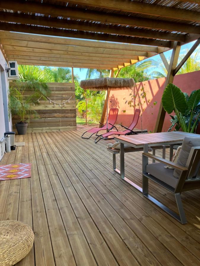 Kazacoco Bungalow A 5 Min A Pieds Du Lagon La Saline Le Bains Dış mekan fotoğraf