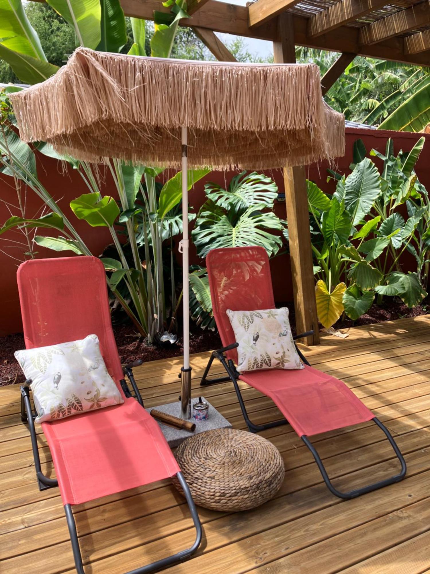 Kazacoco Bungalow A 5 Min A Pieds Du Lagon La Saline Le Bains Dış mekan fotoğraf